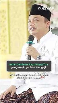 Inilah Jaminan bagi Orang Tua yang Anaknya Bisa Mengaji | Gus Shofi