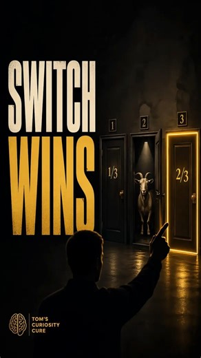 This Door Choice Breaks Logic (But It Actually Doesn't) #shorts #paradox