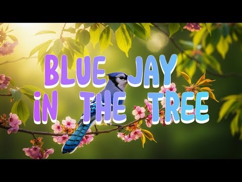 Blue Jay in the Tree 🕊️A Happy Song for Nature Lovers🪶