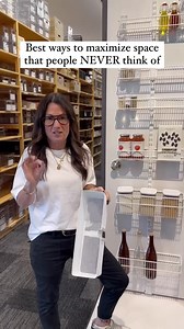 Elfa Over the Door Rack = instant storage upgrade! 🚪👏 Love your space for less by SAVING 30% on Elfa for a limited time. Act fast: https://container.store/3NVLw2X Watch until the end to see why @organizedetroit recommends the Elfa Over the Door Rack for maximizing space in your home. #TheContainerStore | The Container Store