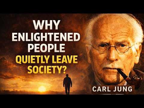 Why Do Spiritually Enlightened People Quietly Leave Society? | Carl Jung #CarlJung #spiritualawaken