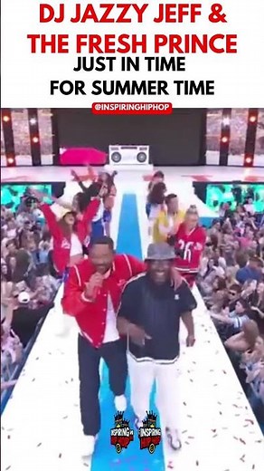 DJ Jazzy Jeff & Fresh Prince OWNED this Summertime moment 🔥 #ClassicHipHop