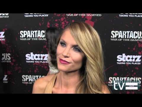 Ellen Hollman ("Saxa") on Spartacus Season 3 (Starz)