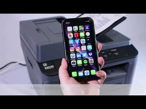 DCP- L2540DW: Como usar o app iPrint&Scan para impressão e digitalização