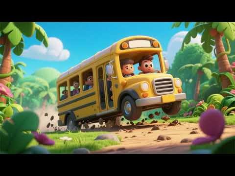 Jungle Bus Bumpy Ride | Fun Nursery Rhymes & Kids Songs