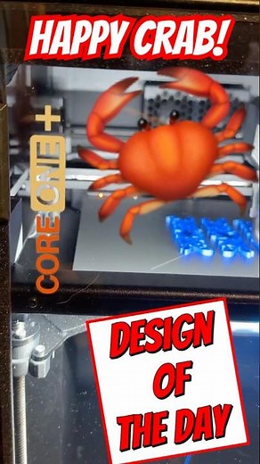 The Tinkercad Sketch Tool Happy Crab Tutorial is here! 🚨