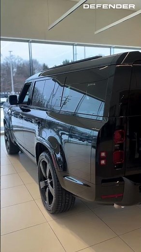Beautiful caraway interior on this 2025 Defender 130 #landrover #defender #defender130 #suv