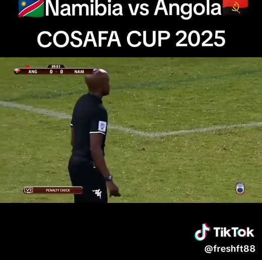 COSAFA Cup 2025: Namibia vs Angola Goal Highlights