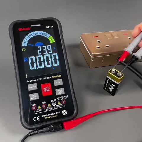 GVDA 1000V Multi Tester Capacitance Meter True RMS GD128 Digital Multimeter Auto Range avometer Digital