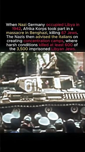 The Forgotten Holocaust in Libya #ww2