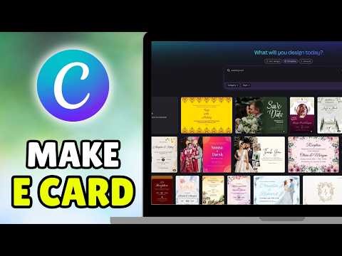 How To Make E Card In Canva (2026) - Make Ecard For Wedding Invitation & Other Occasions Using Canva