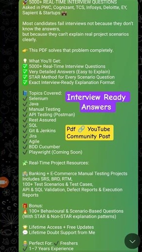 Automation Testing Interview Questions | Selenium | Java