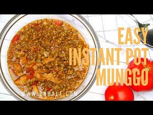 How to cook Munggo (Monggo) | Instant Pot