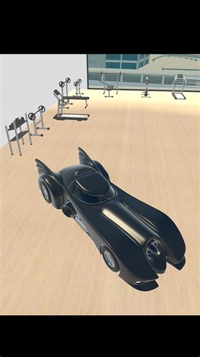 NEW BATMAN CAR IN INDIAN THEFT AUTO SIMULATOR 3D #shortsgaming #gaming #shorts