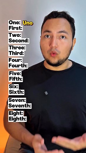 48K views · 12K reactions | Learning basic numbers in Spanish 邏 | Your Spanish with Javier | Facebook