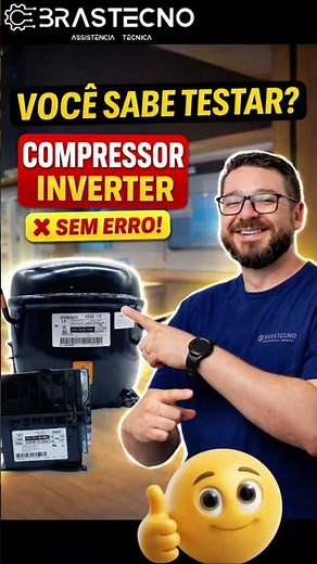 Do you know how to test it? #refrigerator #compressor #inverter