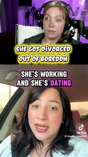 She Got Divorced Out Of Boredom, Regrets It now
