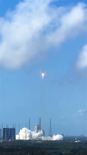 Wenchang rocket launch on February 11 #spaceexploration #rocket