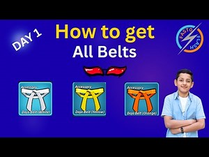 Day 1 🔥How to get all Belts in Blox Fruits