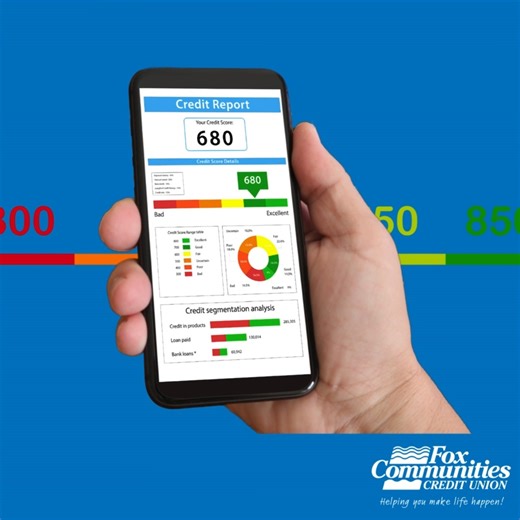 At Fox, you’re more than just your credit score, but that doesn’t mean you shouldn’t keep an eye on your credit reports. Thankfully, doing just that is easier than you may think. You can go to annualcreditreport.com to get free reports, and please don’t hesitate to reach out to our friendly Fox team if you have any questions or run into any problems. Speaking of that, we also offer free financial counseling services at foxcu.org/balance-financial-fitness-program if you want to boost your financi