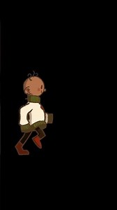 I tried animating a walking cycle…