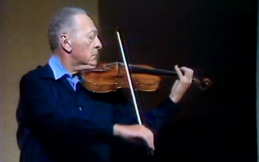 海菲茨 & 小提琴·巴赫-恰空｜720p高清版｜Heifetz & Bach - Partita for Violin Chaconne, BWV 1004