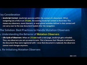 Understanding Mutation Observers in iframe: Do They Get Removed on Navigation?