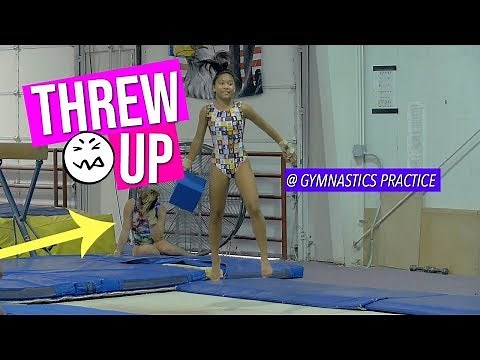 EMBARASSING Day at School Then THREW UP at GYMNASTICS