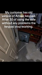 26K views · 249 reactions | Over 30 years old safe, Amsec keypad no longer in production stop working. | Vault Cracker | Facebook