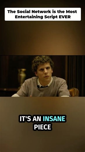 The Social Network is the Most Entertaining Script EVER