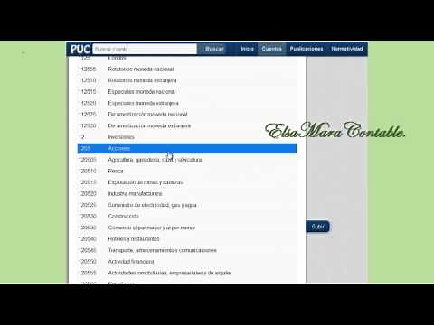 23. Manejo y Utilización del PUC para COLOMBIA : ElsaMaraContable