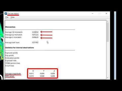 Mobile Mapping Systems - Processing tie lines and tie points (TerraMatch)