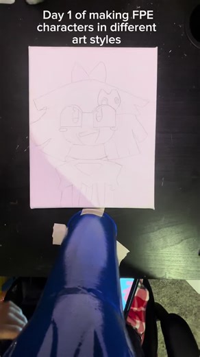 Day 1 of making FPE characters in different art styles #fpe