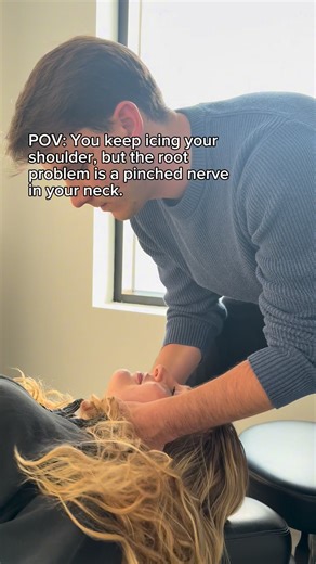 Most people think shoulder pain = shoulder problem. But here’s the...