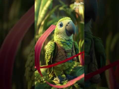 The Parrot Mother’s Dream – Motivational Jungle Story | Inspirational Animal Story for All Ages.