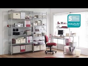 Howards Storage World - easy build Shelving Solution