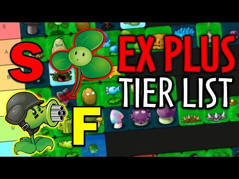 Plants vs. Zombies Brutal Mode EX Plus TIER LIST
