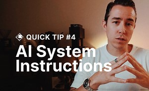快速技巧 — AI 系统指令 | Raycast