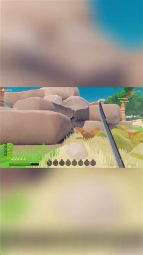 Stranded Island Finding Skeleton and Crafting Raft!