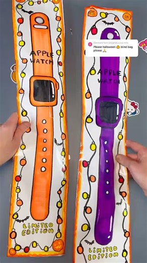 427K views · 4.7K reactions | Halloween Apple Watch blind bag!#asmr #blindbag #craft #paper #squishy #tutorial | HiHi Paperdiy | Facebook