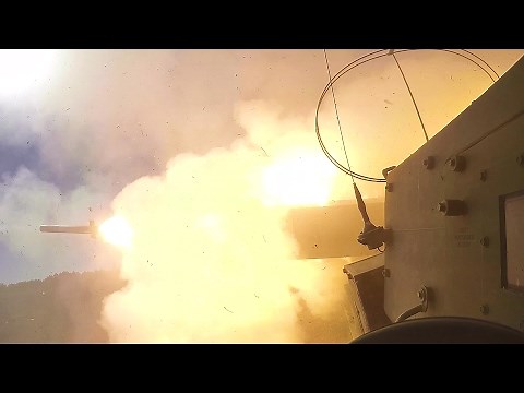 Up-close View: M142 HIMARS Firing