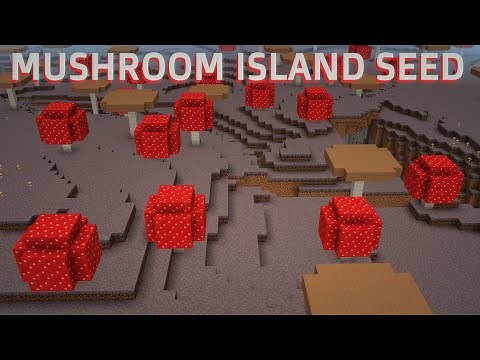 BIGGEST Mushroom Island in MInecraft 1.18! | Best Bedrock 1.18 Seeds