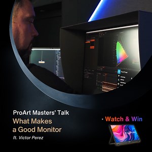 19 reactions | "Make sure the screen is going to represent exactly what is in the file, so what you see is what you get." - @victorperez_official Learn more about what makes a monitor, a good monitor. Watch the full video and win some @proart Prizes!️ https://asus.click/ProArtMasterTalksVictor #ASUS #ProArt #Monitor #ProArtMasterTalks | ASUS | Facebook