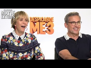 Despicable me 3 (2017) Steve Carell & Kristen Wiig talk about their experience making the movie