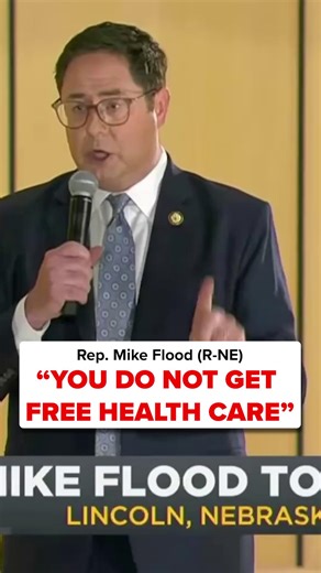 Nebraska’s Congressman Mike Flood (R) tried defending the Big Ugly Bill at his town hall last night. The crowd wasn’t having it. | Protect Our Care