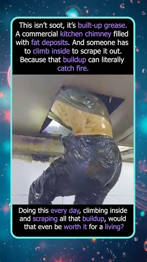 Someone Has to Climb Inside This Grease Chimney