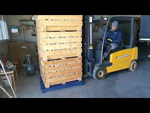 Báscula Industrial de suelo para pesar palets