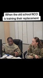 26K views · 2.3K reactions | Old school NCO training their replacement  | Latoya Greene | Facebook