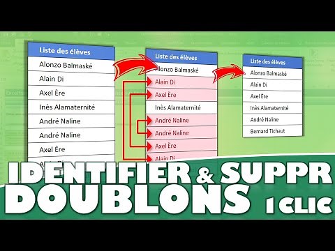 Comment trouver et supprimer les doublons dans Excel en un rien de temps !