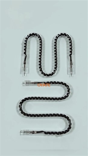 M shape Ir Lamp Carbon Fiber Infrared Heat Lamp Heater for Ink Heating